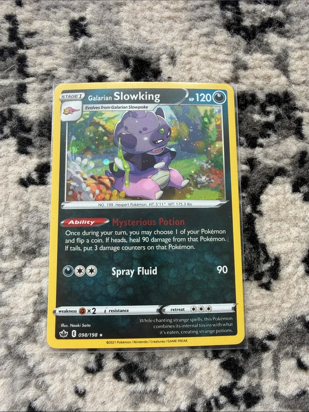 Slowpoke Slowking Evolution Lot 4 Cards Reverse Holo | ✨5/$25✨